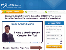 Tablet Screenshot of amnsystem.com